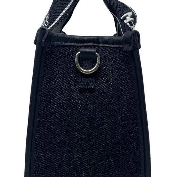 Steve Madden Black Messenger Bag Sleek and Minimalist - Picture 2 of 16